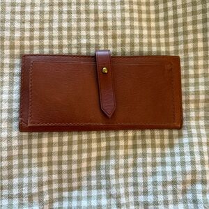 NWOT Madewell Leather Post Wallet